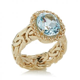 Technibond® Gemstone Byzantine Band Ring   7805497