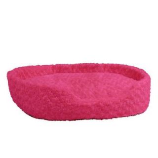 PAW Small Pink Cuddle Round Plush Pet Bed 80 07 S P