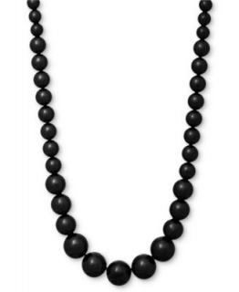 Sterling Silver Necklace, Hematite Graduated Necklace (310 ct. t.w.)