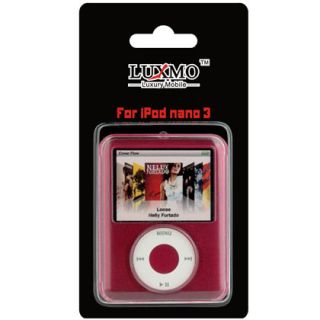 Apple iPod Nano 3rd Generation Crystal Pink Case  