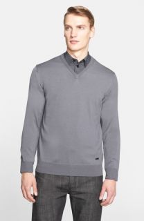 Armani Collezioni Wool V Neck Sweater