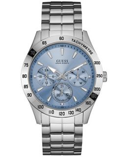 GUESS Mens Stainless Steel Bracelet Watch 42mm U0719G1   Watches