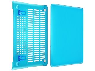 INSTEN Light Blue Snap in Rubber Case compatible with Apple MacBook Pro with Retina Display 13" Model 1994568   Laptop Cases & Bags