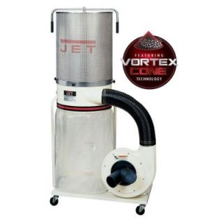 JET 2 HP 230 Volt 6 in. Dust Collector with 2 Micron Canister Kit 710702K