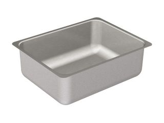 MOEN 22255 Stainless steel 20 gauge single bowl sink