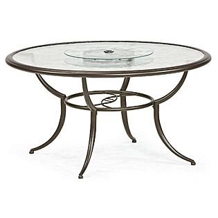 Jaclyn Smith  Cora Dining Table with Lazy Susan