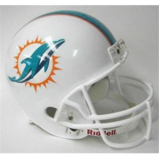 Creative Sports Enterprises RD DOLPHINS R 2013 Miami Dolphins Riddell Full Size Deluxe Replica Football Helmet