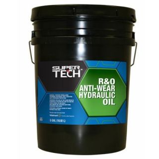 Super Tech R and O Hydraulic Oil, 5 Gallon