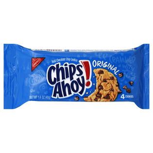 Chips Ahoy  Cookies, Real Chocolate Chip, Original, 4 cookies [1.4 oz