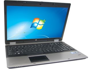 Refurbished HP Laptop 6550B Intel Core i5 520M (2.40 GHz) 4 GB Memory 128 GB SSD 15.6" Windows 7 Professional 64 Bit