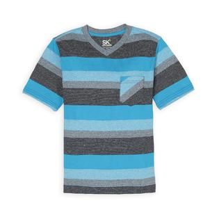SK2 Boys V Neck T Shirt   Striped   Kids   Kids Clothing   Boys