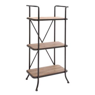 Metal/ wood 3 level Storage Shelf