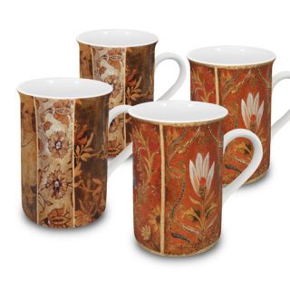 Tapestry 10 oz. Mug 4 Piece Set