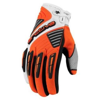 Arctiva Comp 8 RR Short Snowmobile Shell Gloves Orange MD
