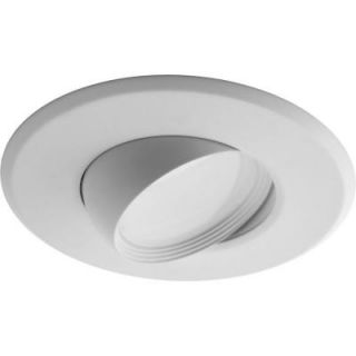 D Series 5 in. and 6 in. White Eyeball Dimmable LED Recessed Retro Fit Downlight Kit DEB56 20 120 3K WH