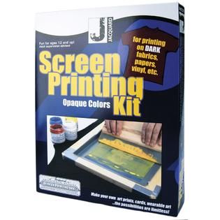 Jacquard Screen Printing Kit Opaque   Home   Crafts & Hobbies