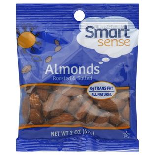 Smart Sense Almonds, Roasted & Salted, 2 oz (57 g)