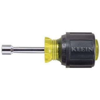 Klein Tools 1/4 in. Magnetic Tip Nut Driver   1 1/2 in. Hollow Shank 610 1/4M
