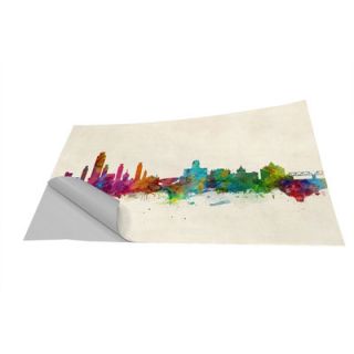 Albany New York Skyline Wall Mural by Americanflat