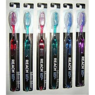 Reach JJ 009510 24 Toothbrush Crystal Clean Firm, 24 per Case