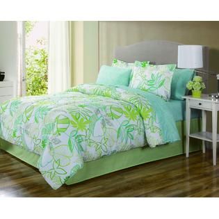 Essential Home Complete Bed Set Leaves   Home   Bed & Bath   Bedding
