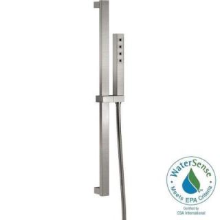Delta Ara 1 Spray Handshower with Slide Bar in Stainless Featuring H2Okinetic 51567 SS