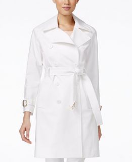 Calvin Klein Belted Double Breasted Trench Coat   Women