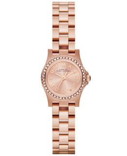 Marc by Marc Jacobs Womens Henry Dinky Rose Gold Tone Stainless Steel