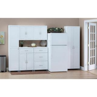SystemBuild 36" Utility Storage Cabinet, White 7363401PCOM