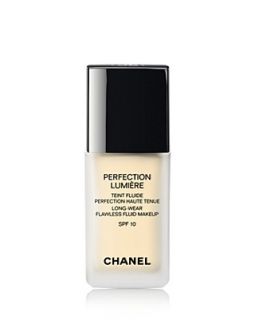 CHANEL PERFECTION LUMIRE Long Wear Flawless Fluid Makeup SPF 10