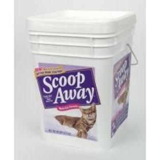 Scoop Away Multi Cat Litter, Unscented, 25 Lbs   Pet Supplies   Cat