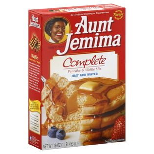 Aunt Jemima  Pancake & Waffle Mix, Complete, 16 oz (1 lb) 453 g