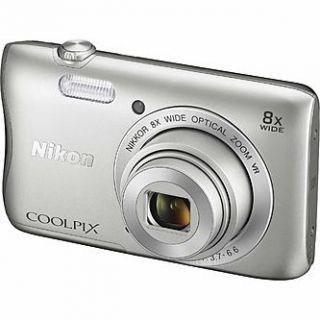 Nikon 20.1 Megapixel COOLPIX® S3700 w/ Built In WiFi Digital Camera