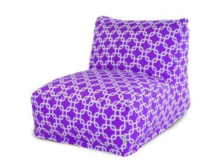 Purple Links Bean Bag Chair Lounger