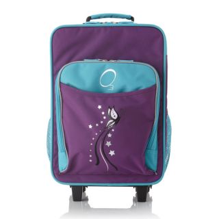O3 Kids Butterfly 16 inch Rolling Carry On Cooler Upright