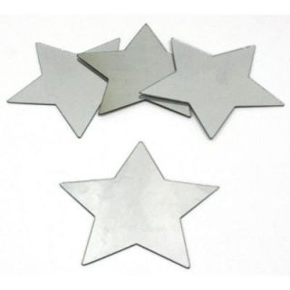 Star 5 in. x 5 in. Peel & Stick Mirror Wall Applique DISCONTINUED MIR0009STS