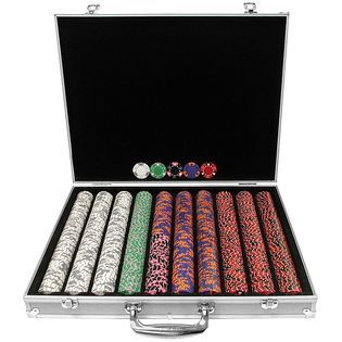 Trademark Poker 1000 Fabulous Las Vegas Tri Color Triple Set w