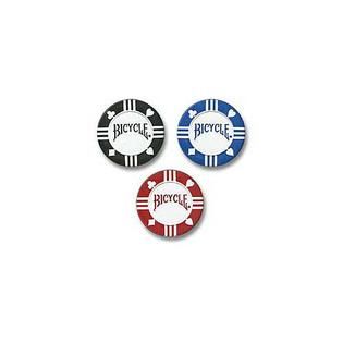 Bicycle  Clay Poker Chip Set   50 Count