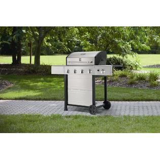 Kenmore 4 Burner Gas Grill With Stainless Steel Lid