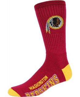 For Bare Feet Washington Redskins Deuce Crew 504 Socks   Sports Fan