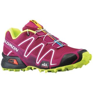 Salomon Speedcross 3   Womens   Running   Shoes   Bordeaux/Hot Pink/Lotus Pink