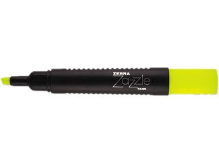 Zazzle Tank Highlighter, Chisel Tip, Yellow