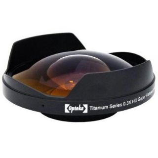 Opteka Titanium Series 52mm 0.3X HD Ultra Fisheye Lens for Sony GR DV2000, GR DV3000, GR DV4000, GR DV500, GR DV800, GR DV801, GR DV900 and GR HD1 Video Camcorders