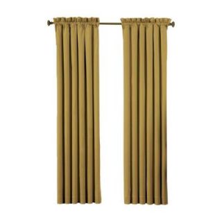Eclipse Canova Blackout Gold Curtain Panel, 84 in. Length 10299042X084GO