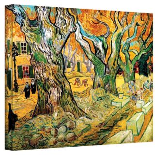 Art Wall The Road Menders by Vincent Van Gogh Painting Print on