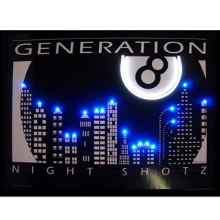 Neonetics Night Shotz Generation 8 Neon LED Poster Sign