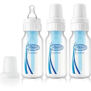 Dr. Brown's   Standard Polypropylene 4 oz. Bottles, BPA Free, 3 Pack
