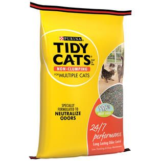 Tidy Cats 24/7 Performance Cat Litter 40 lb. Bag   Pet Supplies   Cat