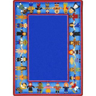 Joy Carpets Educational Children of Many Cultures Area Rug