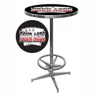 Trademark Four Aces Logo Pub Table   Fitness & Sports   Family